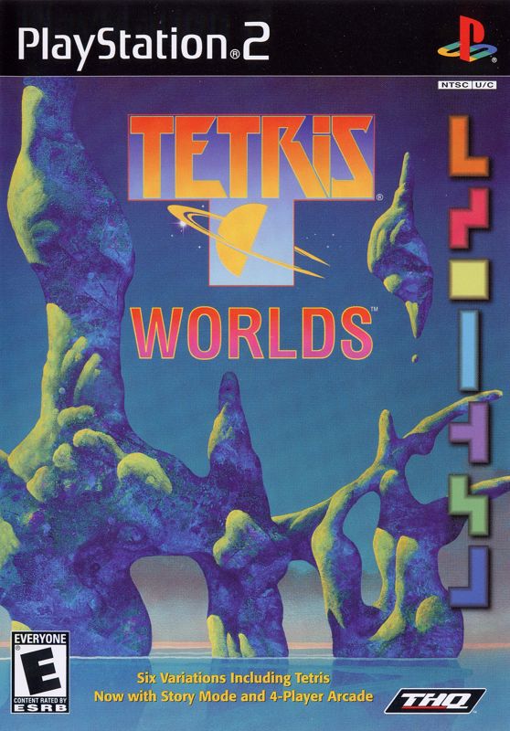 Tetris Worlds box art for Playstation 2